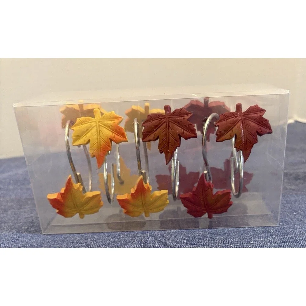 Four Sets of New Seasonal Shower Curtain Hooks